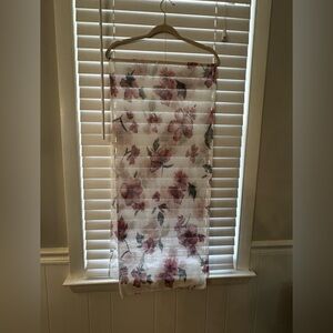 indigo soul Sheer Floral Scarf